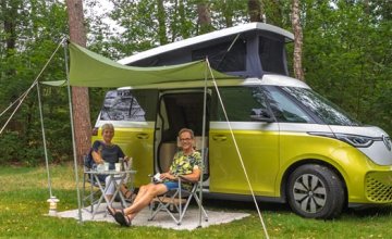 kamperen met een elektrische Campervan